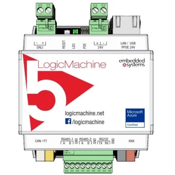 embedded systems LM5p2-KCD LogicMachine5 KCD - KNX, CAN FT multi gateway