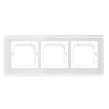 MDT BE-GTR363W.01 Glass Frame 63 - 3-as fehér üvegkeret