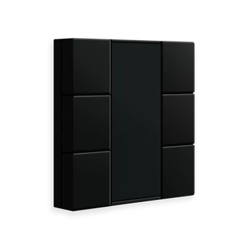 MDT BE-TA550606.02 Push-button 55 - 6 gombos fekete, matt taszter