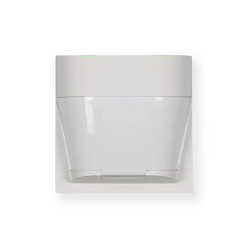 MDT PSE-B552T01.02 Motion Detector 2,2m TS 55 - oldalfali fehér, matt mozgásérzékelő hőmérséklet mérővel
