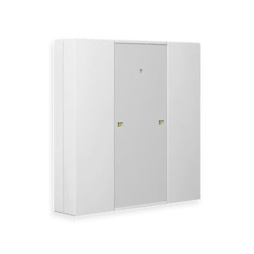 MDT RF-TA55A2.01 RF+ Push Button Plus 55 - 2 gombos fehér, matt RF taszter beépített aktorral