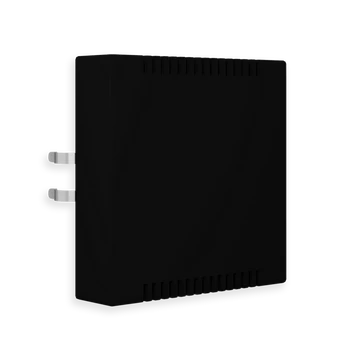 MDT SCN-CO2MGS06.02 CO2/VOC Combi Sensor 55 - Fekete, matt termosztát és páratartalom, CO2, VOC mérő