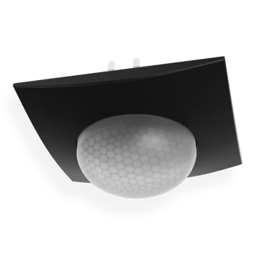 MDT SCN-P360K306.03 Presence Detector 360 – fekete, matt műanyag keretes jelenlétérzékelő konstans megvilágítás érzékeléssel