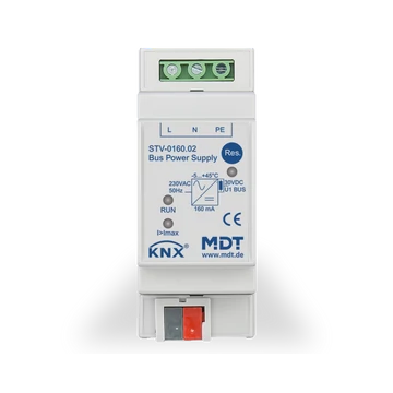 MDT STV-0160.02 Bus Power Supply STV 160mA – 160mA-es KNX tápegység 