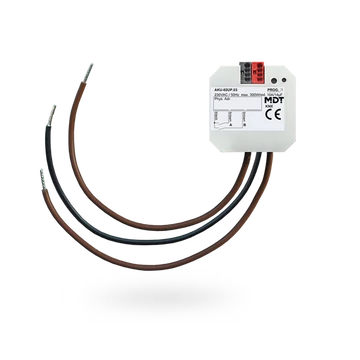 MDT AKU-02UP.03 Universal Actuator AKU - 2 csatornás univerzális KNX terepi aktor (Világítás, Redőny, Zsaluzia, Fűtés-hűtés)