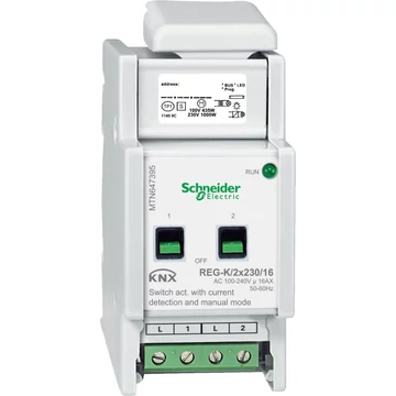 Schneider Electric 2-es KNX kapcsoló aktor