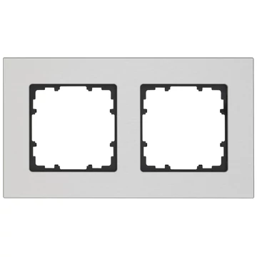 5TG11220- Siemens Delta Miro aluminium 2-es fém keret aluminium