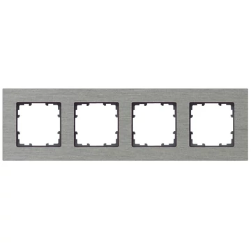 5TG11240- Siemens Delta Miro aluminium 4-es fém keret aluminium