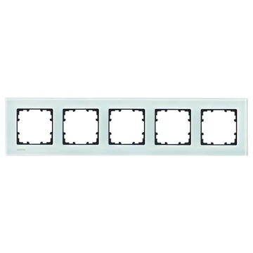 5TG1205- Siemens Delta Miro Glass üveg 5-ös keret kristályzöld