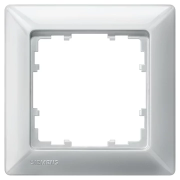 5TG25513- Siemens Delta Line 1-es keret ezüst