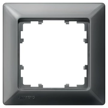 5TG25516- Siemens Delta Line 1-es keret fekete