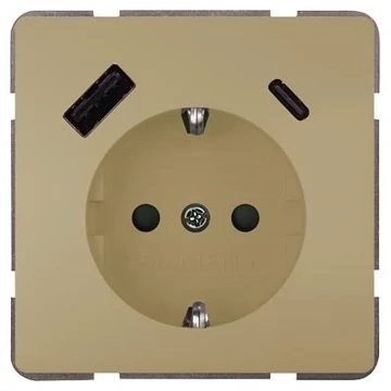 5UB1870-1MG01 - Siemens DELTA style dugalj USB csatlakozóval, arany