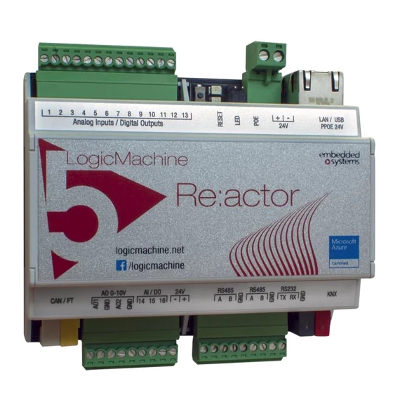 embedded systems LM5Cp2-RIO3E LogicMachine5 RIO3 EnOcean Power CANx - CANx multi gateway 