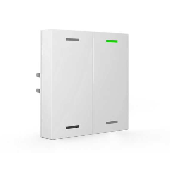 MDT BE-TAL6302.01 Push-button Lite 63 - 4 gombos studio fehér, fényes taszter LED-ekkel