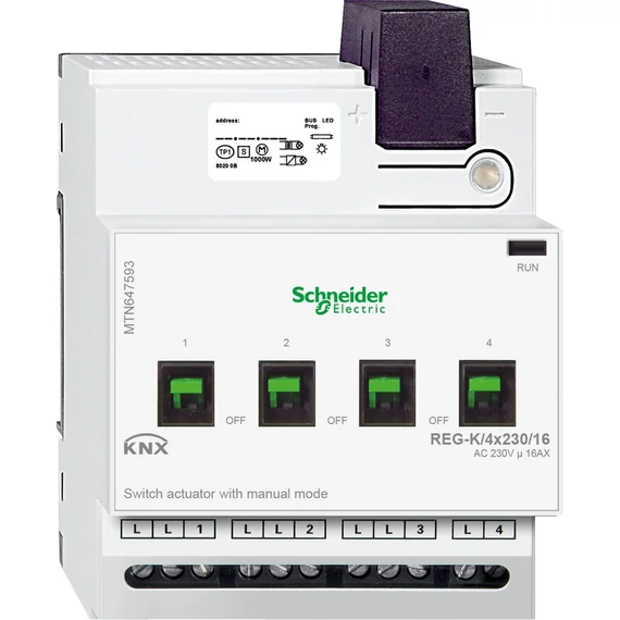 Schneider Electric 4-es KNX kapcsoló aktor