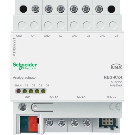 Schneder Electric KNX 4-es analóg kimenet