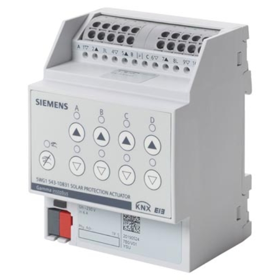 Siemens 5WG1543-1DB31 - 4 kimenetes árnyékoló