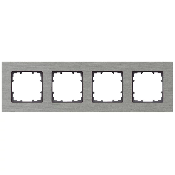 5TG11240- Siemens Delta Miro aluminium 4-es fém keret aluminium