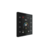 Kép 4/6 - Interra Just Touch ITR328-1101 taszter, termosztát kijelzővel - 8 gombos, üveg, fekete