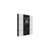 Kép 3/4 - Interra iSwitch+ ITR340-1802 taszter, termosztát kijelzővel - 8 gombos fehér műanyag, fényes